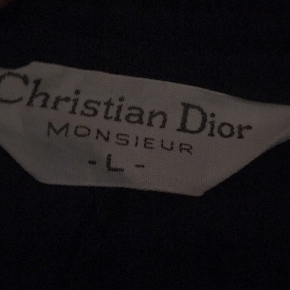 Navy Blue limited Vintage Dior windbreaker sweats - Picture 4 of 5
